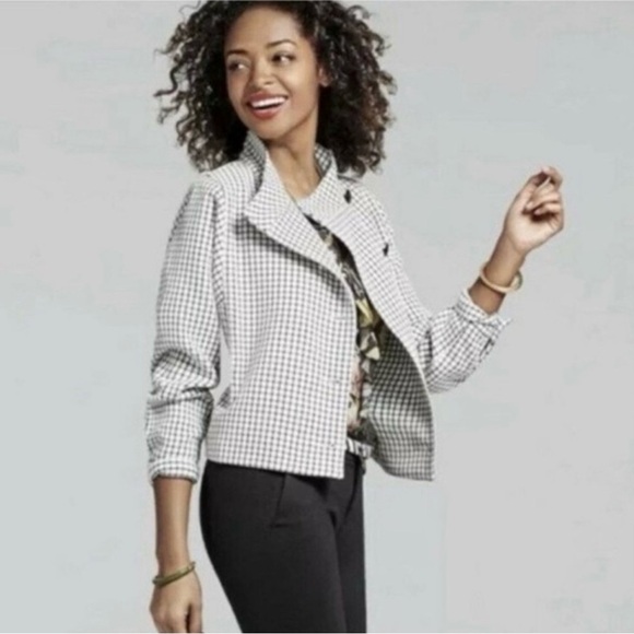CABI 3173 Windowpane Stretch Blazer Jacket Women’s Size Small - Picture 2 of 12